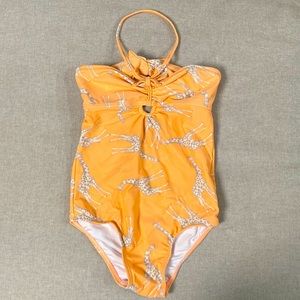 Jessica Simpson Girls’ One-Piece Swimsuit - Size 5T